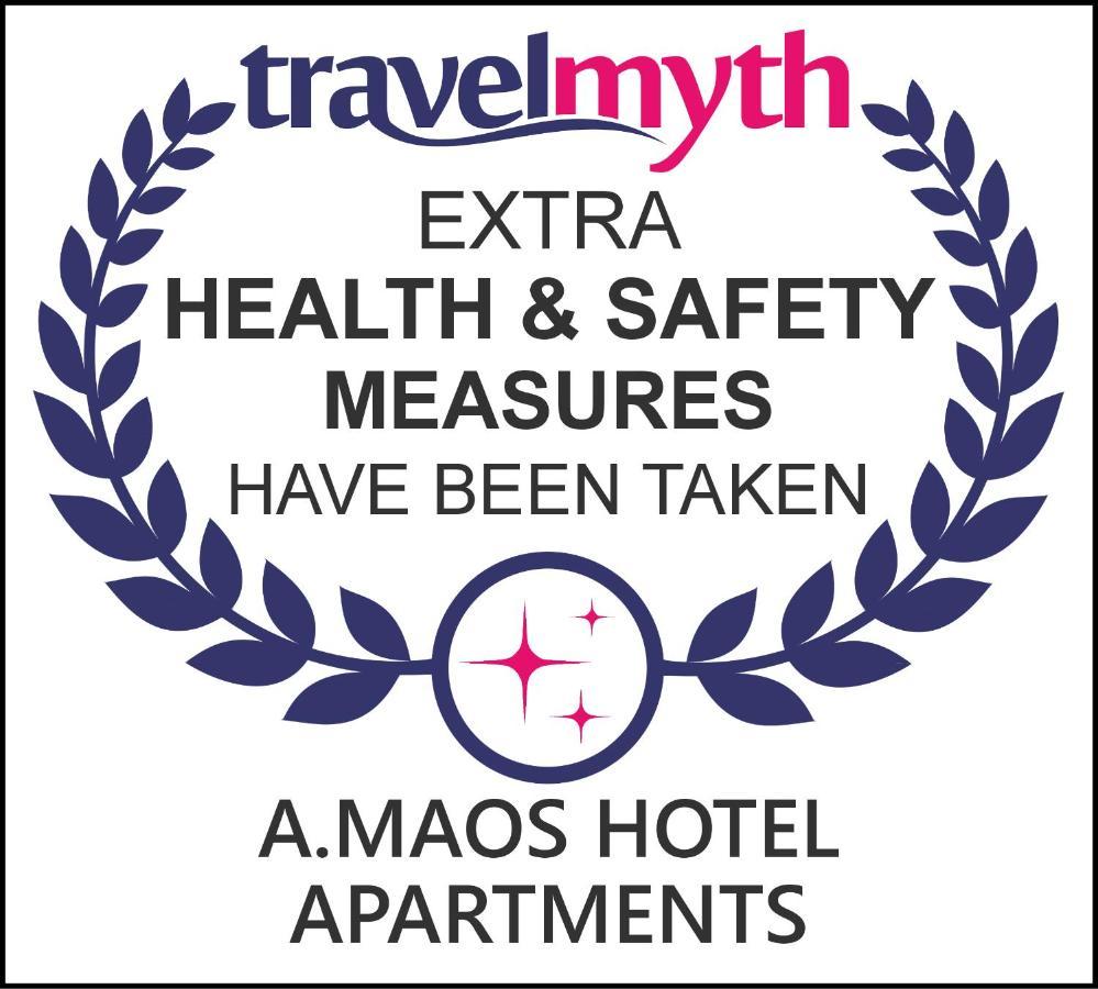 A Maos Hotel Apartments Ayia Napa Eksteriør billede